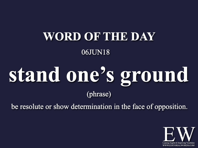 Word of the Day-06JUN18