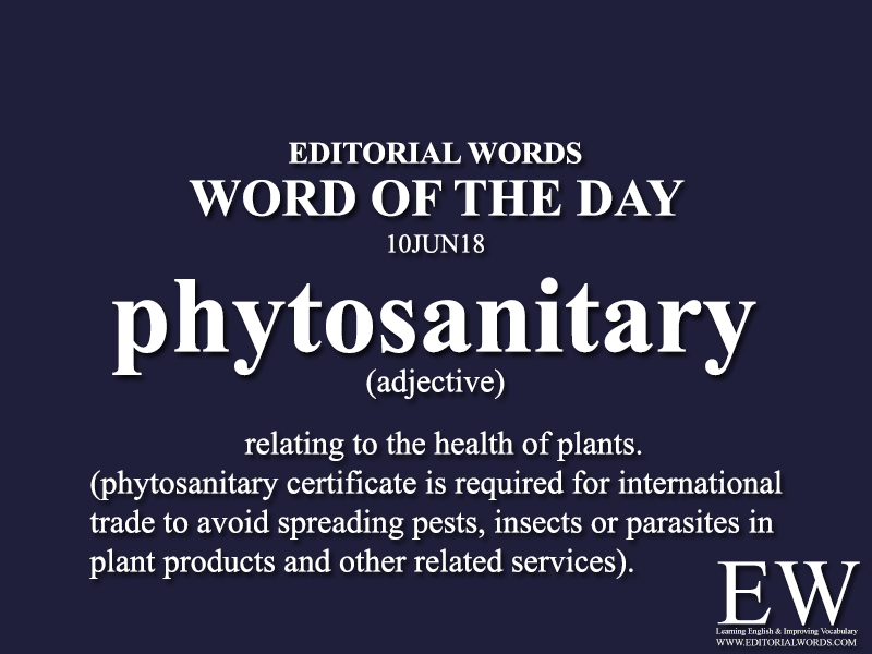 Word of the Day-10JUN18