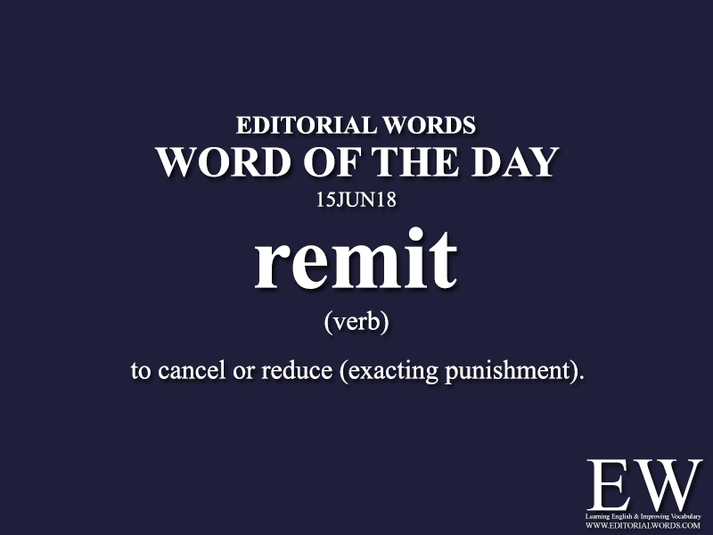 Word of the Day-15JUN18 - Editorial Words