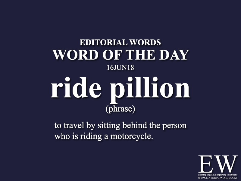 Word of the Day-16JUN18 - Editorial Words