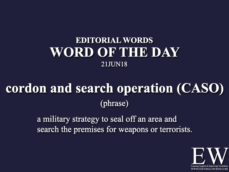 Word of the Day-21JUN18 - Editorial Words