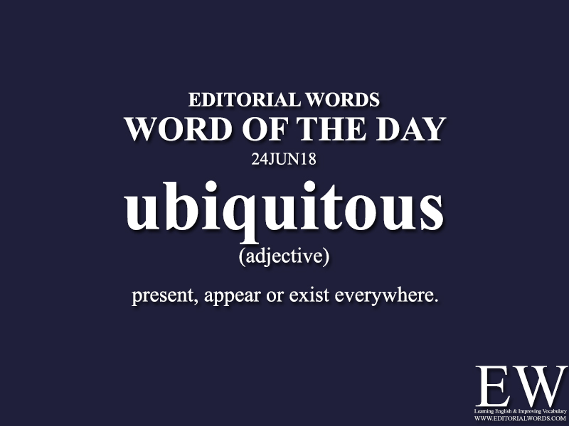 Word of the Day-24JUN18 - Editorial Words