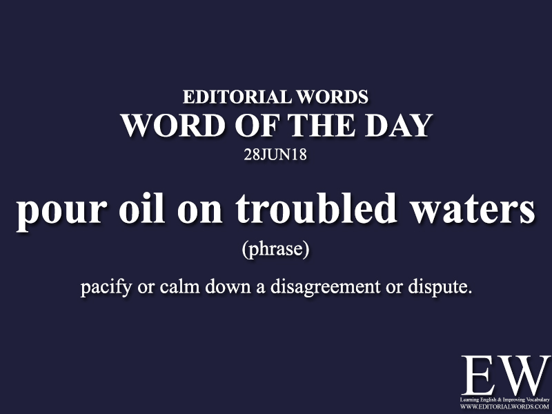 Word of the Day-28JUN18 - Editorial Words