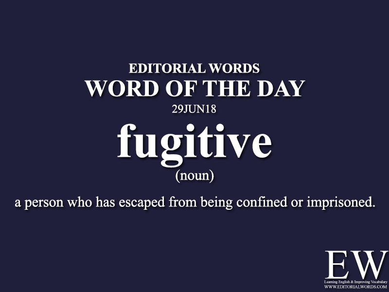 Word of the Day-29JUN18-Editorial Words