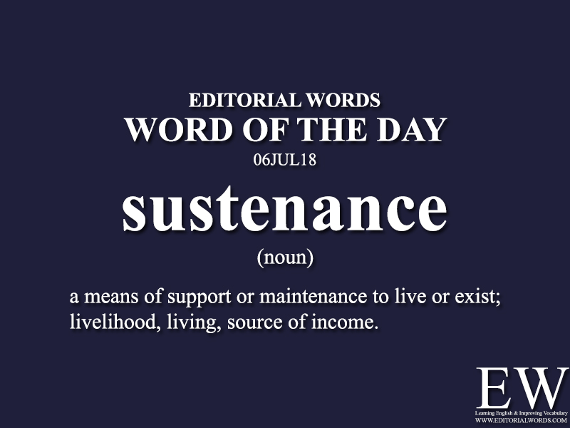 Word of the Day-06JUL18 - Editorial Words