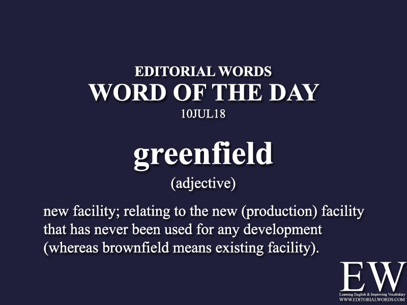 Word of the Day-10JUL18 - Editorial Words