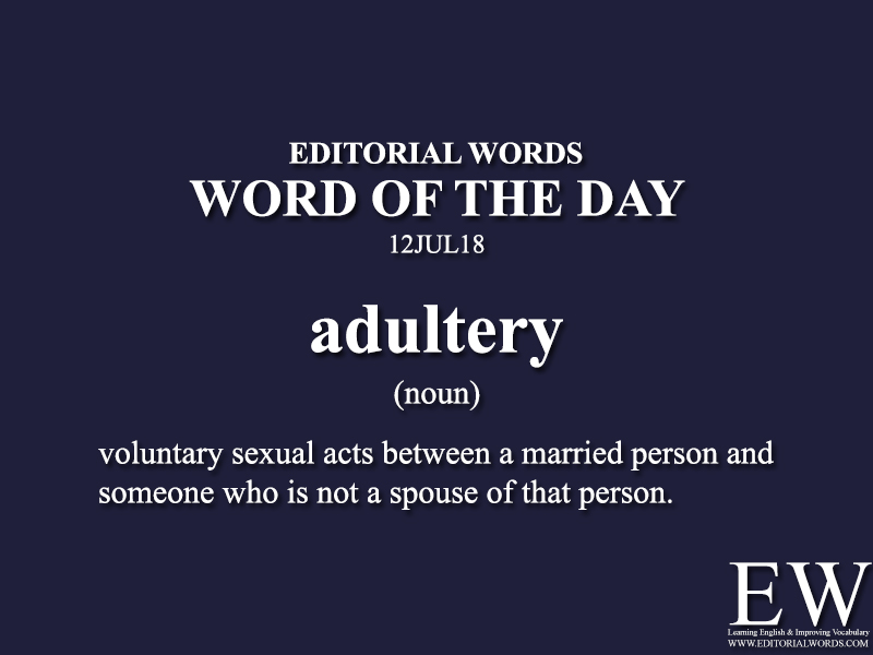 Word of the Day-12JUL18 - Editorial Words