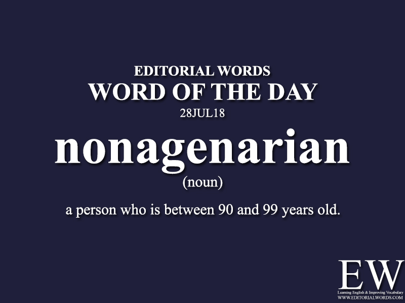  Word of the Day-28JUL18 - Editorial Words
