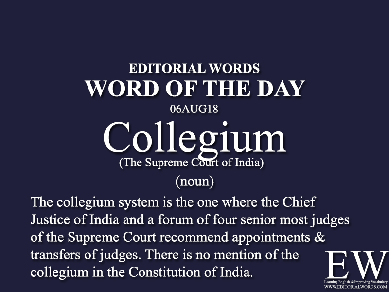 Word of the Day-06AUG18 - Editorial Words