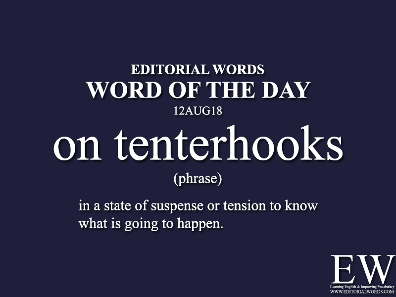 Word of the Day-12AUG18 - Editorial Words
