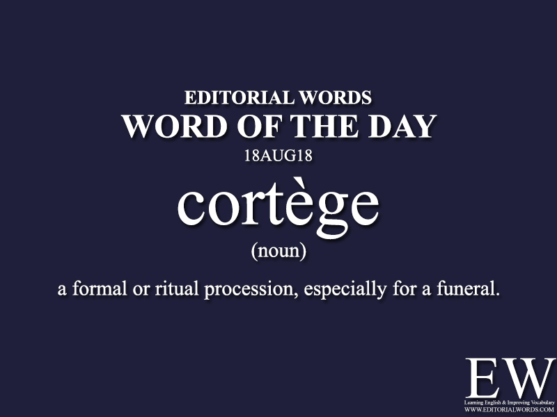 Word of the Day-18AUG18 - Editorial Words