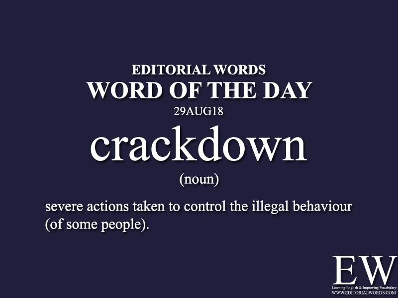  Word of the Day-29AUG18 - Editorial Words