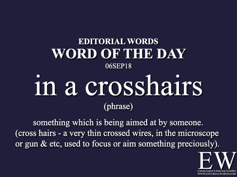 Word of the Day-06SEP18 - Editorial Words