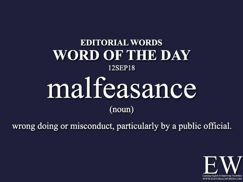 Word of the Day-12SEP18 - Editorial Words