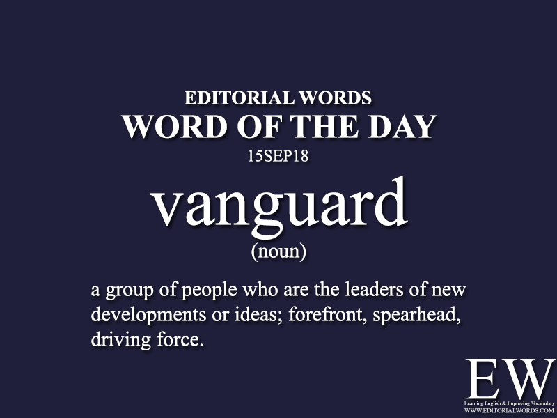 Word of the Day-15SEP18 - Editorial Words
