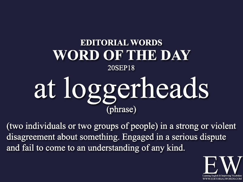Word of the Day-20SEP18 - Editorial Words