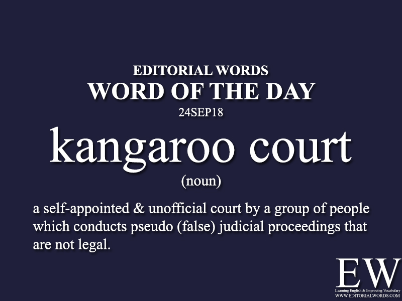 Word of the Day-24SEP18 - Editorial Words