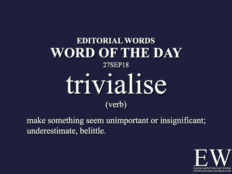 Word of the Day-27SEP18 - Editorial Words