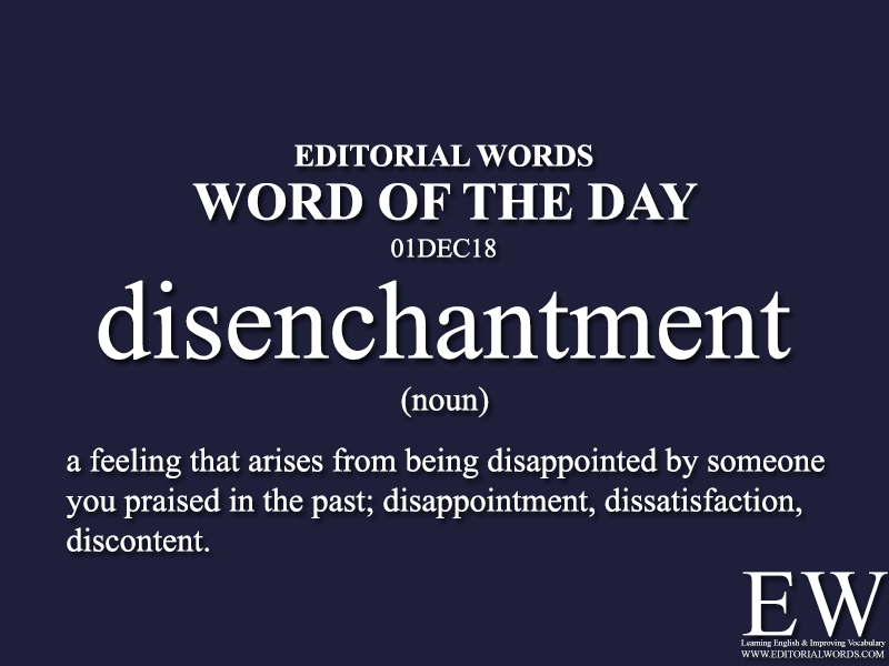 Word of the Day-01DEC18 - Editorial Words