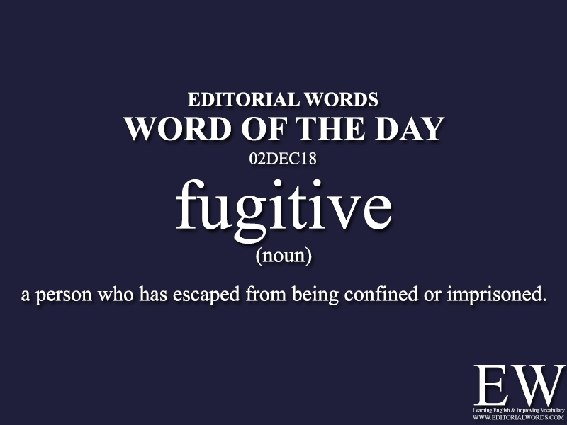 Word of the Day-02DEC18 - Editorial Words
