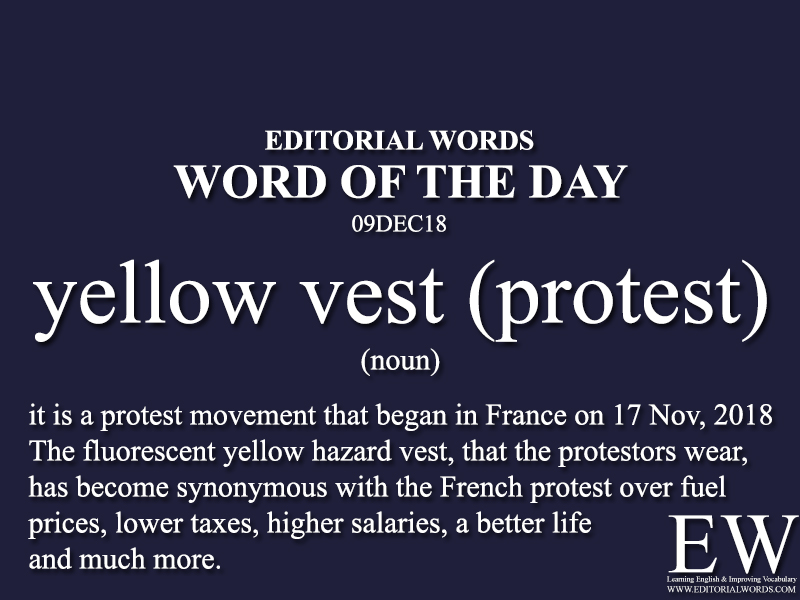 Word of the Day-09DEC18-Editorial Words