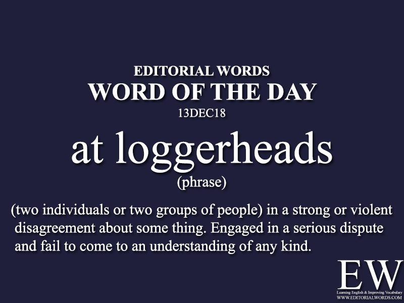 Word of the Day-13DEC18-Editorial Words