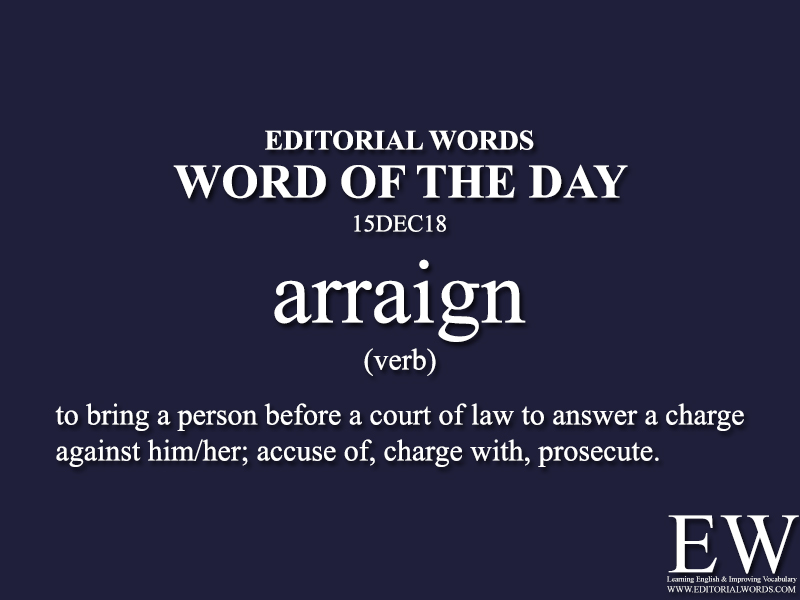 Word of the Day-15DEC18-Editorial Words
