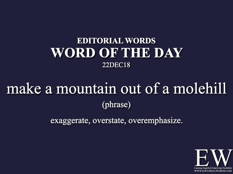 Word of the Day-22DEC18-Editorial Words