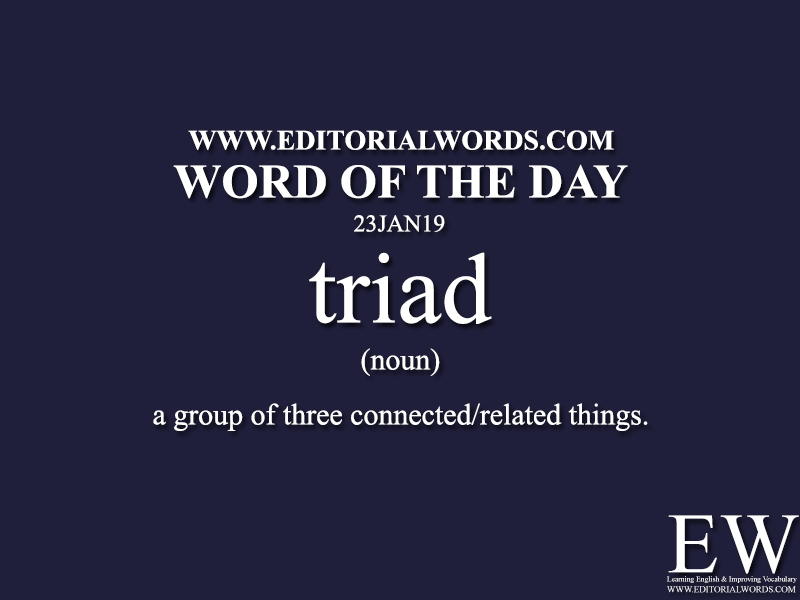 Word of the Day-23JAN19-Editorial Words