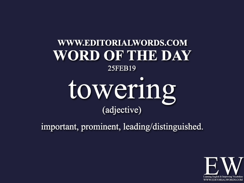 Word of the Day-25FEB19-Editorial Words