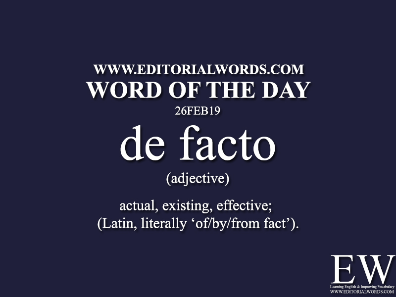 Word of the Day-26FEB19-Editorial Words