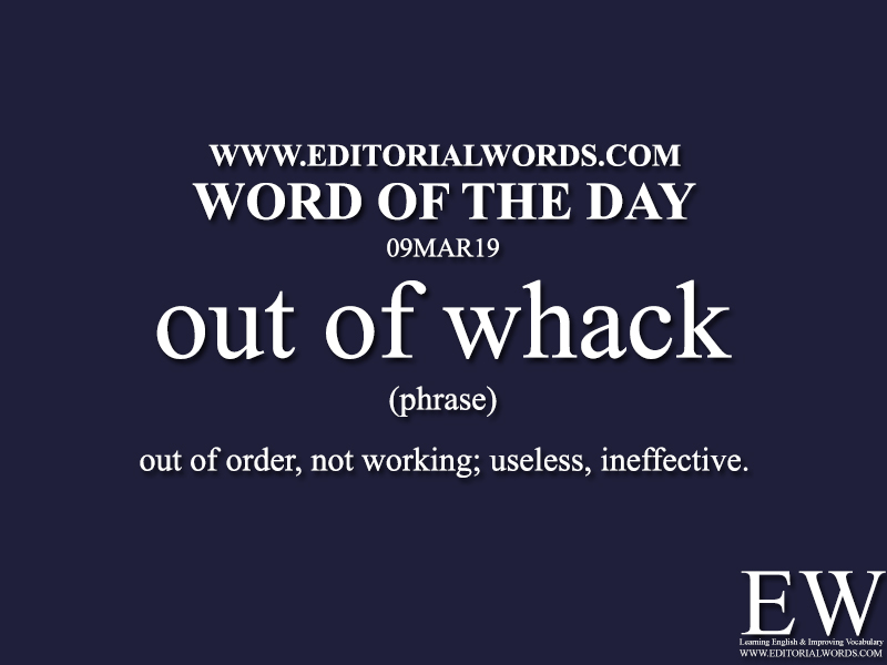 Word of the Day-09MAR19-Editorial Words