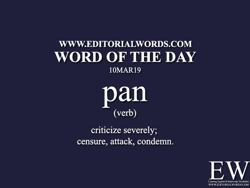 Word of the Day-10MAR19-Editorial Words