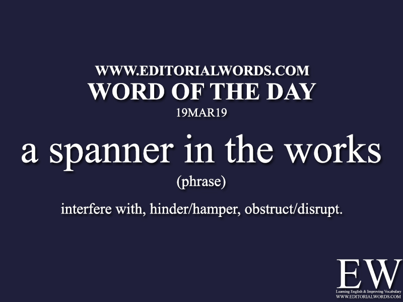 Word of the Day-19MAR19-Editorial Words