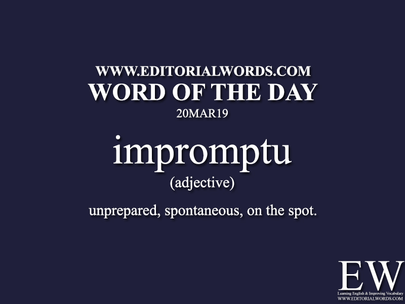 Word of the Day-20MAR19-Editorial Words