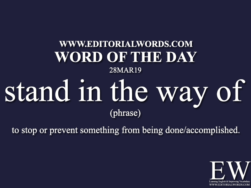 Word of the Day-28MAR19-Editorial Words