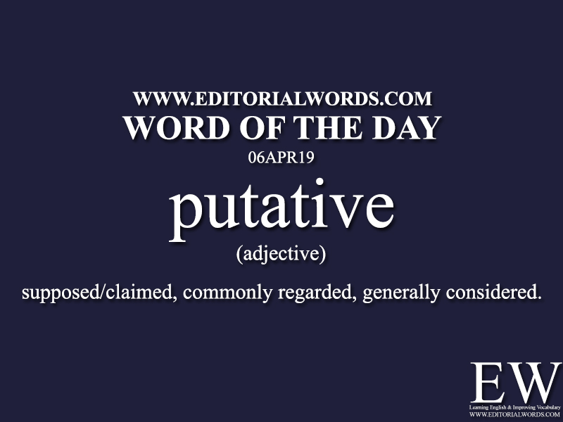 Word of the Day-06APR19-Editorial Words