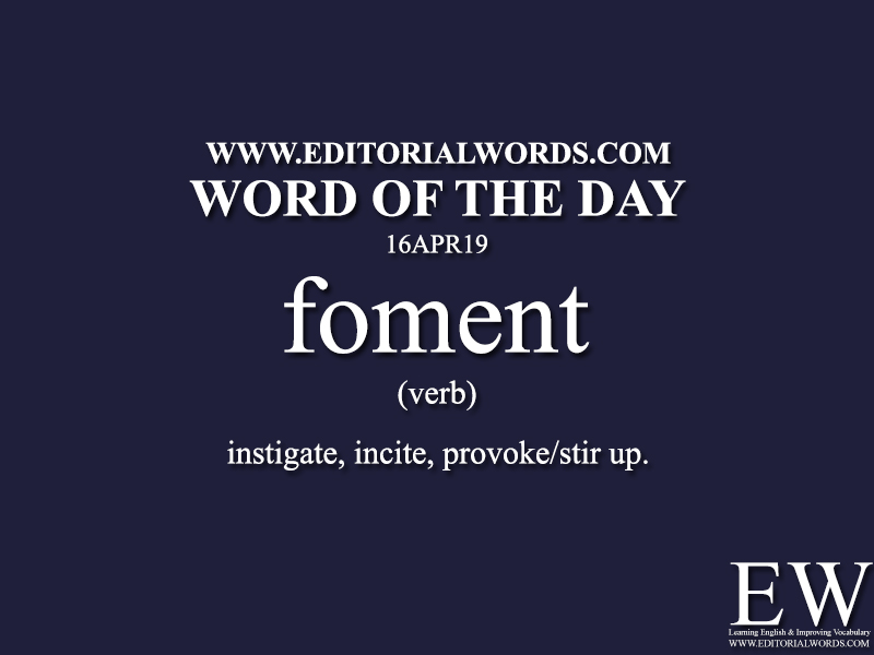 Word of the Day-16APR19-Editorial Words