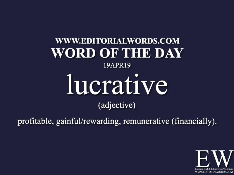 Word of the Day-19APR19-Editorial Words