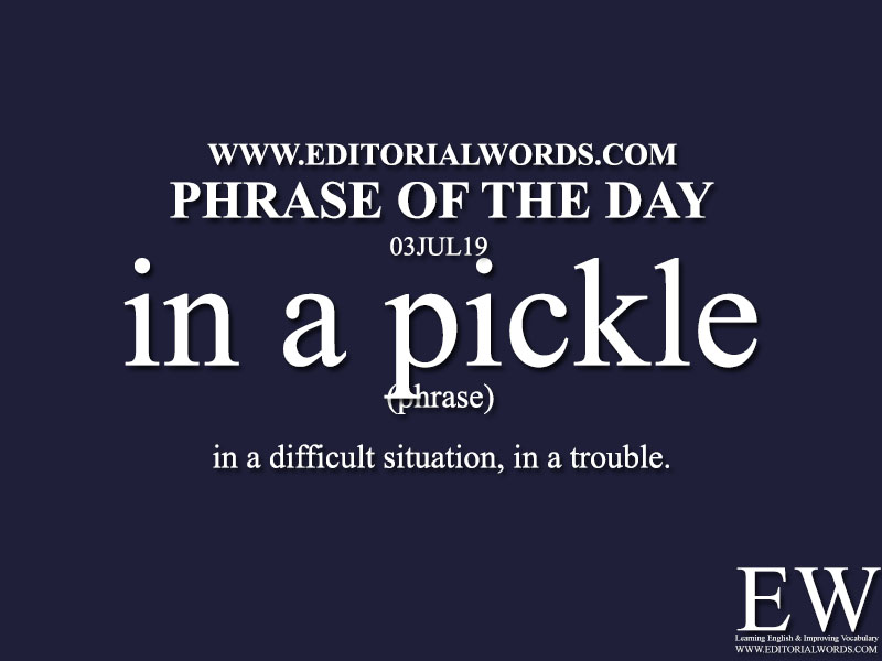 Phrase of the Day-03JUL19-Editorial Words