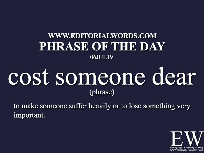 Phrase of the Day-06JUL19-Editorial Words