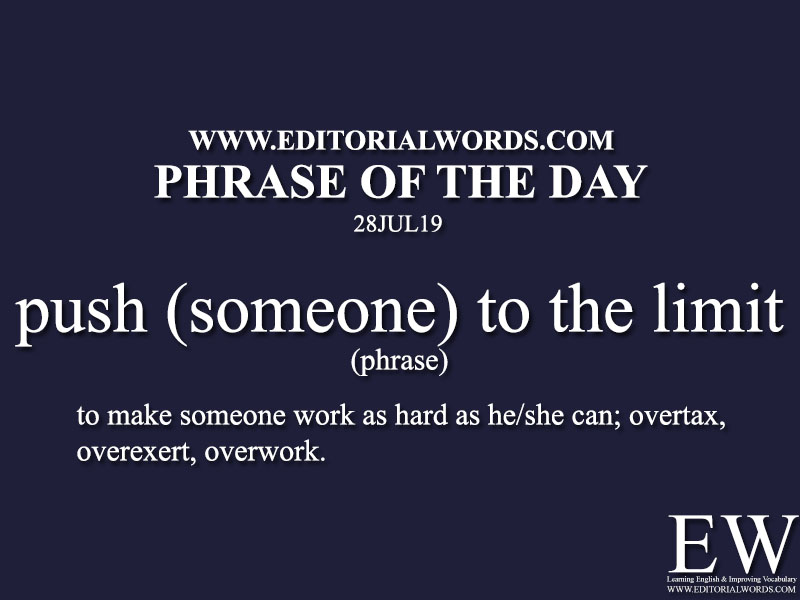 Phrase of the Day-28JUL19-Editorial Words