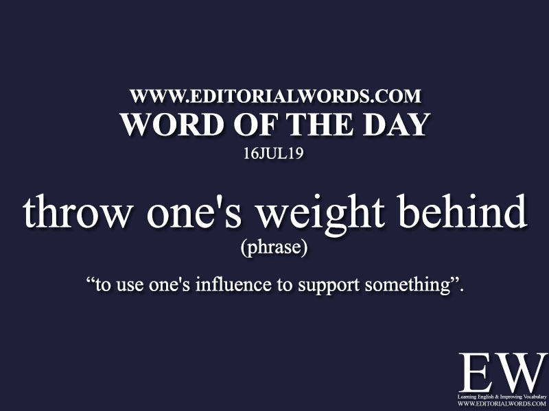 Word of the Day-16JUL19-Editorial Words