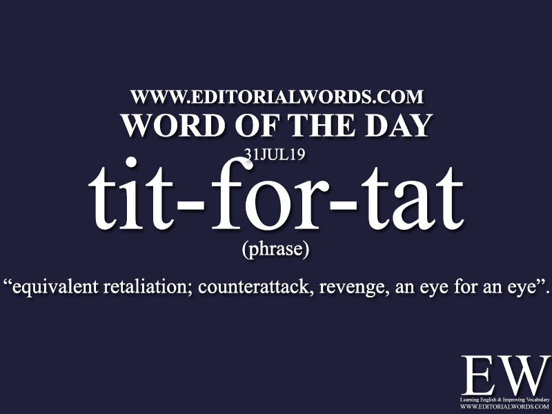 Word of the Day-31JUL19-Editorial Words