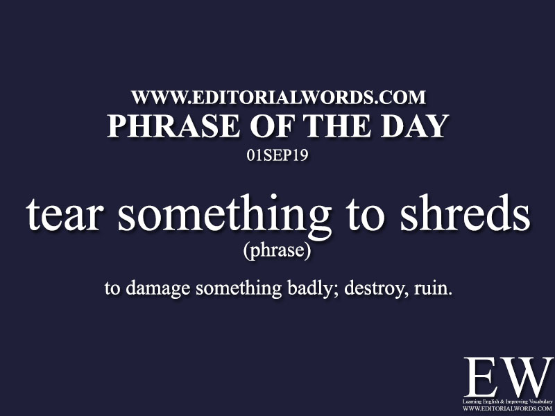 Phrase of the Day-01SEP19-Editorial Words