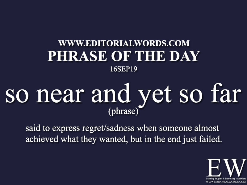 Phrase of the Day-16SEP19-Editorial Words
