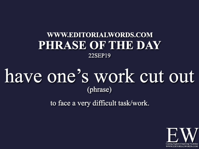 Phrase of the Day-22SEP19-Editorial Words