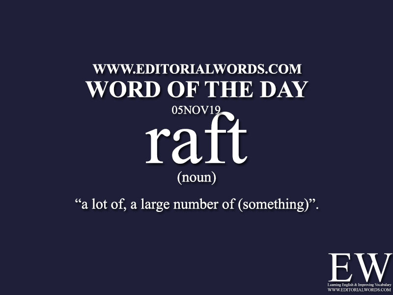 Word of the Day-05NOV19-Editorial Words