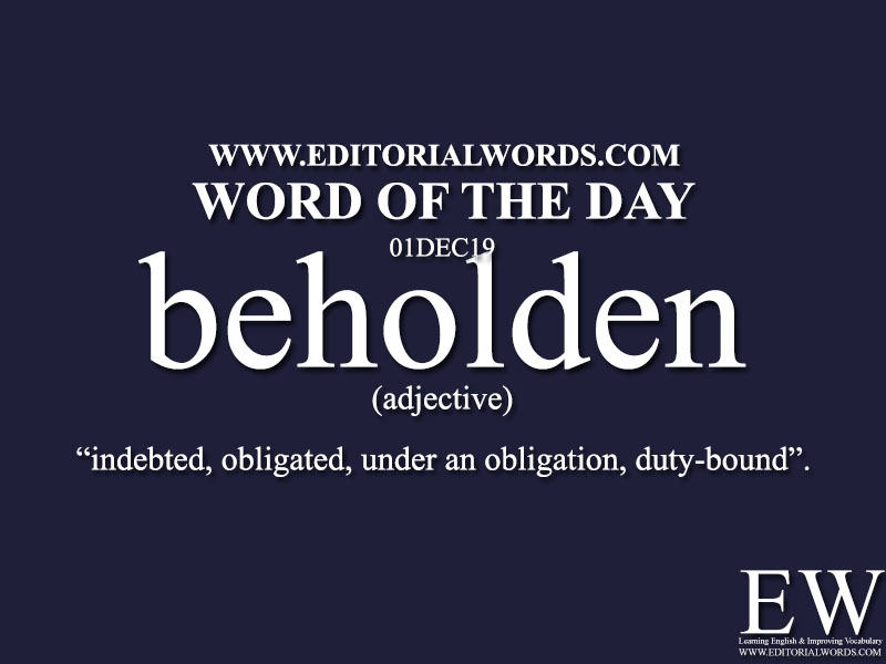 Word of the Day-01DEC19-Editorial Words