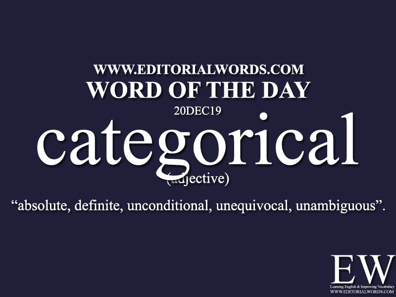 Word of the Day-20DEC19-Editorial Words